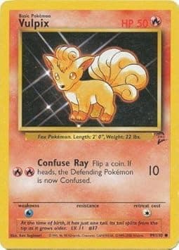 Pokemon - Vulpix (99) - Base Set 2
